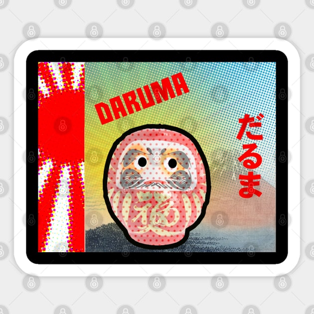 Daruma Sticker by Pariah599